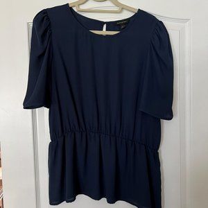 Banana Republic Peplum Top, Size Large